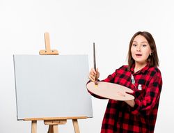 Caballete pintor liderpapel madera fsc 175x58,5 cm