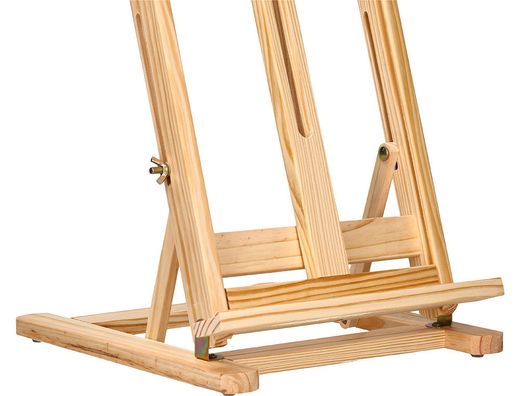 Caballete pintor liderpapel sobremesa madera fsc 80x27,5x30 cm