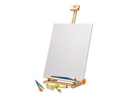 Caballete pintor liderpapel sobremesa madera fsc 80x27,5x30 cm