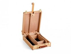 Caballete pintor winsor&newton liffey madera sobremesa caja