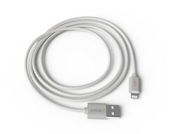 Cable groovy usb 2.0 a apple lightning longitud 1 metro color blanco