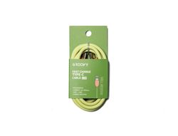 Cable groovy usb 2.0 tipo c a tipo c longitud 1 mt silicona color verde te