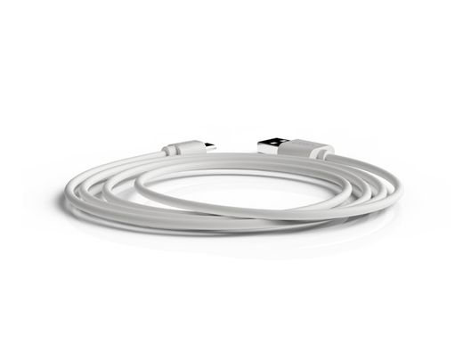 Cable groovy usb-a a micro usb longitud 1 mt color blanco