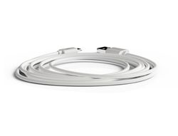 Cable groovy usb-a a micro usb longitud 2 mt color blanco