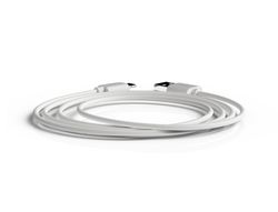 Cable groovy usb-a a tipo c longitud 1 mt color blanco