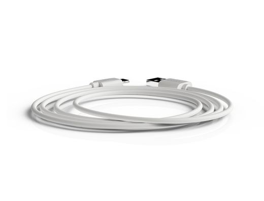 Cable groovy usb-a a tipo c longitud 1 mt color blanco