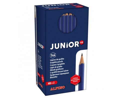Caja 144 lápices Junior JU000014