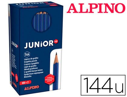 Caja 144 lápices Junior JU000014
