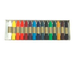 Caja 15 ceras colores variados Manley