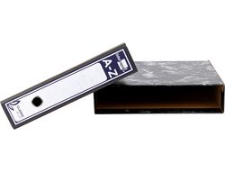 Caja Archivador Liderpapel Classic Blue Folio Negra