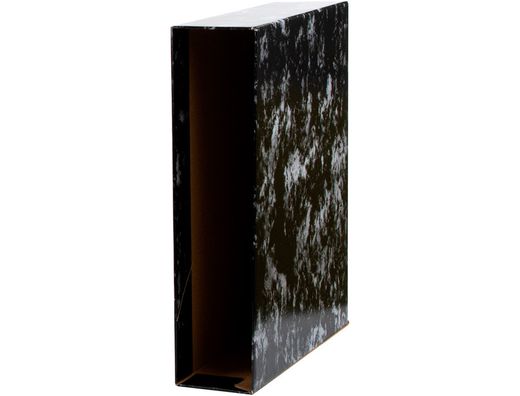 Caja Archivador Liderpapel Classic Blue Folio Negra