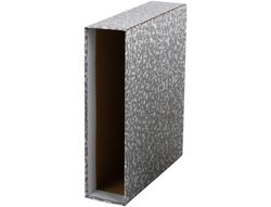 Caja Archivador Liderpapel Classic Red A4 Gris