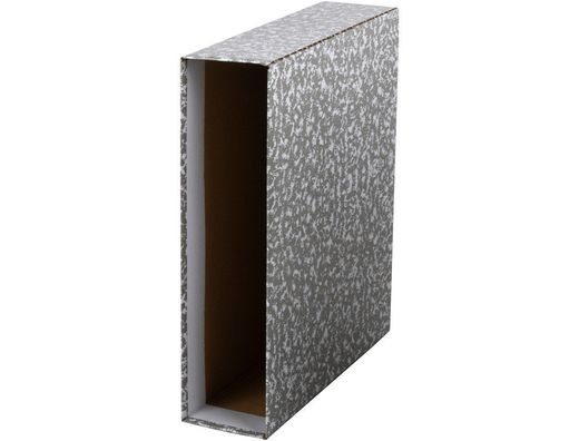 Caja Archivador Liderpapel Classic Red A4 Gris