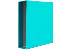 Caja Archivador Liderpapel de Palanca Carton Din A4 Documenta Lomo 75 mm Verde Claro