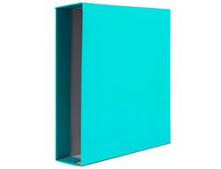 Caja Archivador Liderpapel de Palanca Carton Folio Documenta Lomo 75 mm Verde Claro