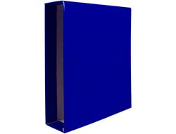Caja Archivador Liderpapel de Palanca Carton Folio Documenta Lomo 82Mm Color Azul