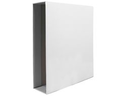 Caja Archivador Liderpapel de Palanca Carton Folio Documenta Lomo 82Mm Color Blanca