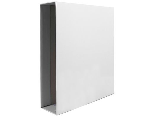 Caja Archivador Liderpapel de Palanca Carton Folio Documenta Lomo 82Mm Color Blanca