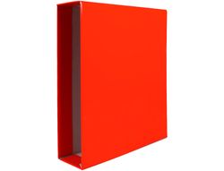 Caja Archivador Liderpapel de Palanca Carton Folio Documenta Lomo 82Mm Color Rojo