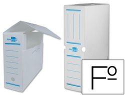Caja Archivo Definitivo Plastico Liderpapel Blanco Tamaño 36X26X10 Cm
