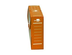 Caja Archivo Definitivo Plastico Liderpapel Marron Tamaño 36X26X10 Cm