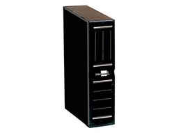 Caja Archivo Definitivo Plastico Liderpapel Negro Tamaño 36X26X10 Cm