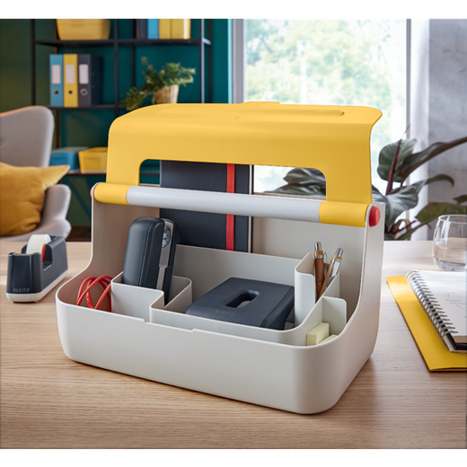 Caja Carry Box Leitz Cosy, amarillo