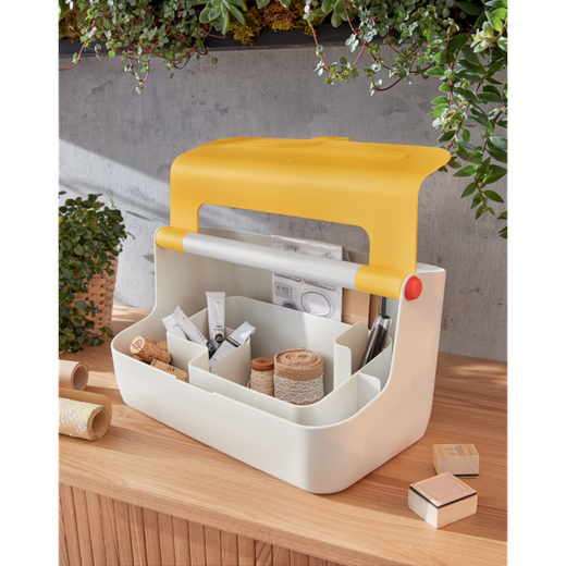 Caja Carry Box Leitz Cosy, amarillo