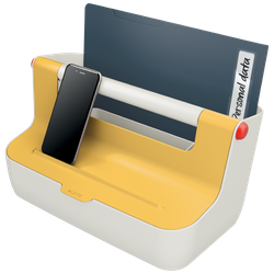 Caja Carry Box Leitz Cosy, amarillo