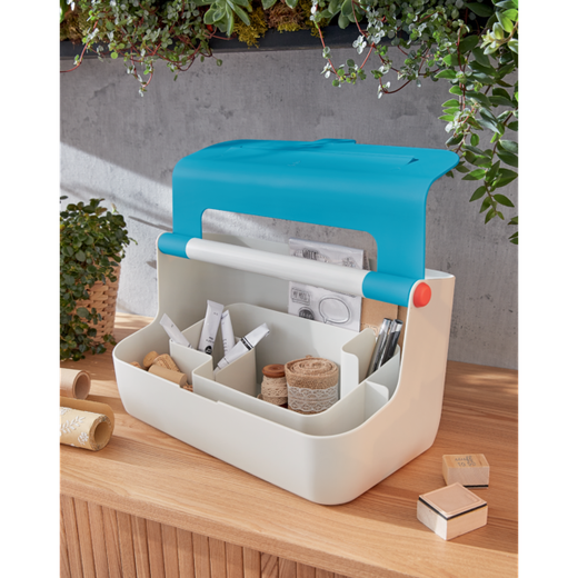 Caja Carry Box Leitz Cosy, azul
