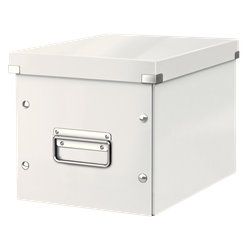 Caja Click & Store cúbica Mediana (265x265x250 mm), blanco