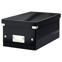 Caja Click & Store DVD Box (206x147x352 mm), negro
