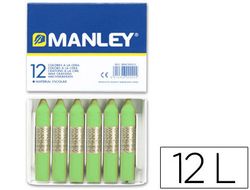 Caja de 12 ceras verde mar nº 22