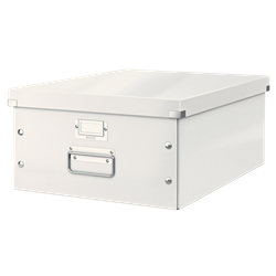 Caja de archivo universal Click & Store Grande (369x200x484 mm), blanco