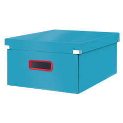 Caja de archivo universal Click & Store Grande Cosy (369x200x484 mm), azul