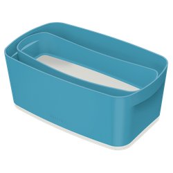 Caja Leitz MyBox Cosy pequeña con tapa, azul