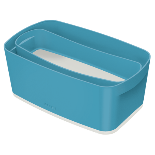 Caja Leitz MyBox Cosy pequeña con tapa, azul
