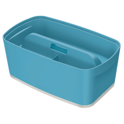 Caja Leitz MyBox Cosy pequeña con tapa, azul