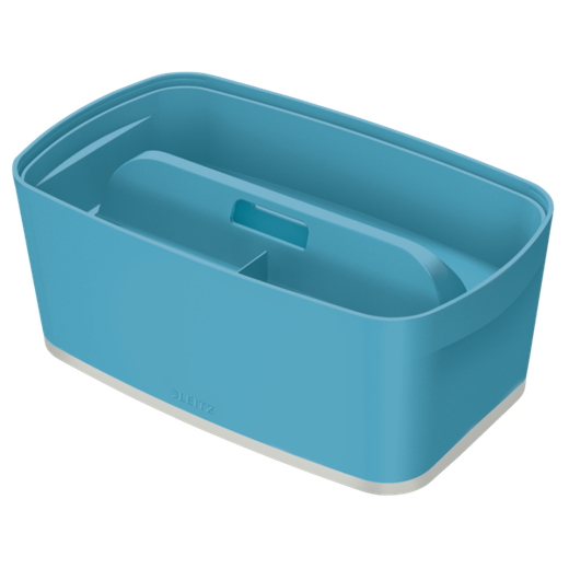 Caja Leitz MyBox Cosy pequeña con tapa, azul