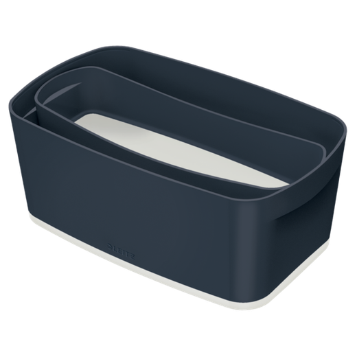 Caja Leitz MyBox Cosy pequeña con tapa, gris