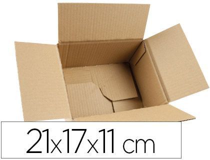 Caja para Embalar Q-Connect Fondo Automatico Medidas 210X170X110 mm Espesor Carton 3 Mm