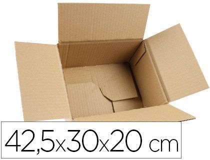 Caja para Embalar Q-Connect Fondo Automatico Medidas 425X300X200 mm Espesor Carton 3 Mm