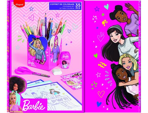 Caja regalo maped barbie 35 piezas