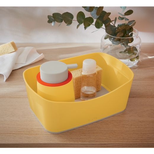 Caja sin tapa Leitz MyBox Cosy, amarilla