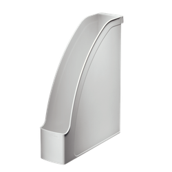 Cajetines de Archivo Leitz Plus. Lomo 70, gris