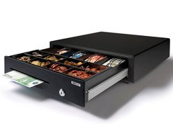 Cajon safescan sd-4141 gaveta ajustable y extraible incluida pinzas de metal y ranura para billetes 8