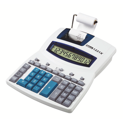 Calculadora IBICO 1221X, blanco/azul