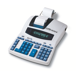 Calculadora IBICO 1232X, blanco/azul