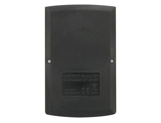 Calculadora liderpapel bolsillo xf05 8 digitos solar y pilas color negro 98x62x8 mm