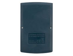 Calculadora liderpapel bolsillo xf06 8 digitos solar y pilas color azul 98x62x8 mm